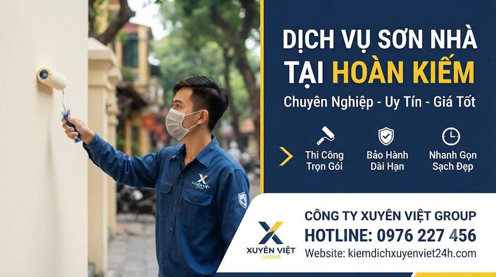 Dịch Vụ Sơn Nhà Tại Hoàn Kiếm