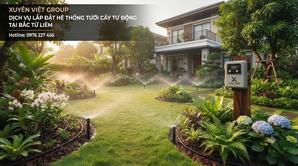 Dịch vụ lắp đặt hệ thống tưới cây tự động tại Bắc Từ Liêm