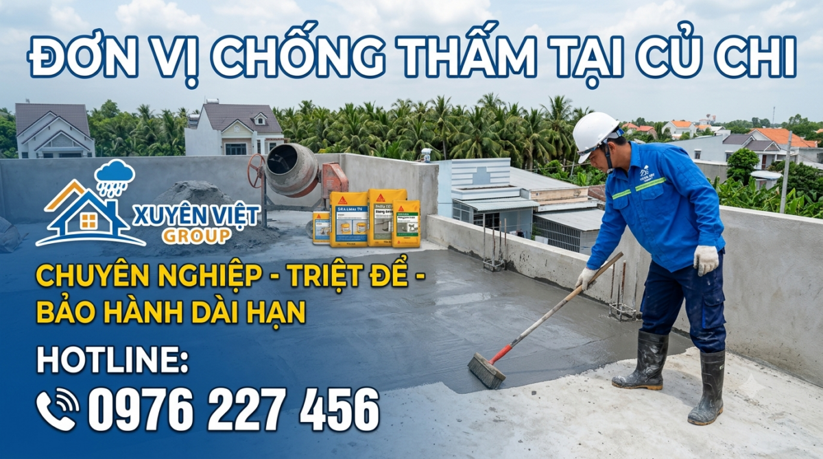 Đơn Vị Chống Thấm Tại Củ Chi