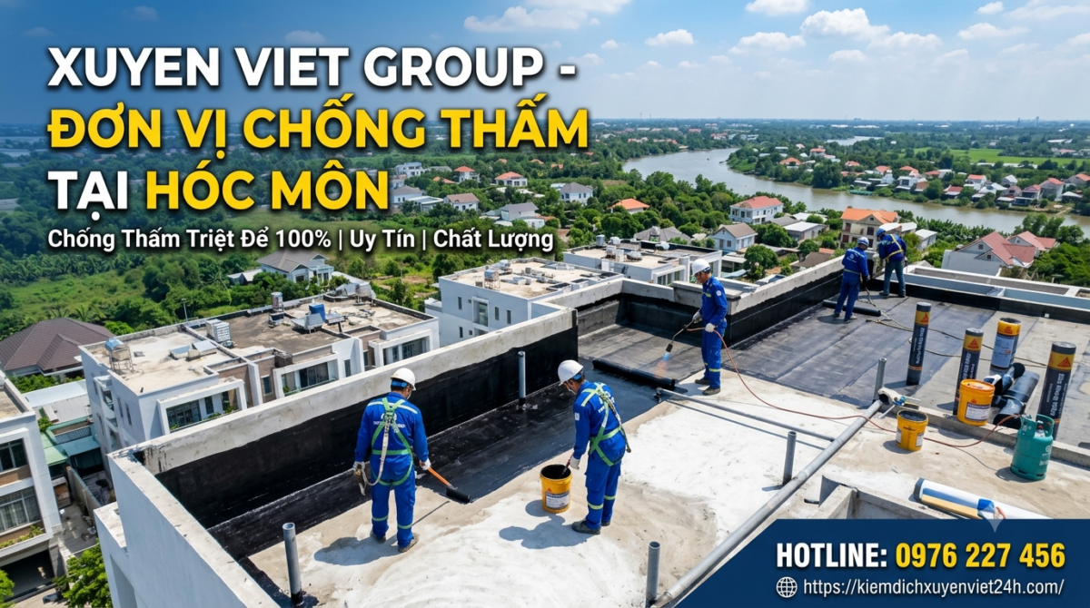 Đơn vị chống thấm tại Hóc Môn