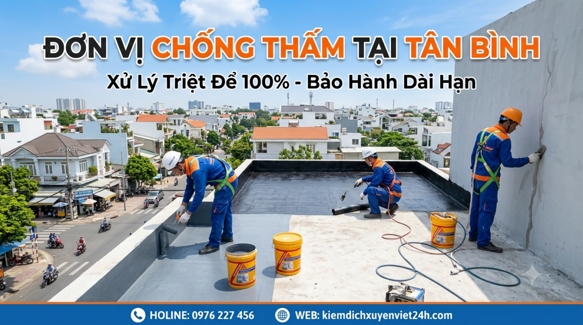 Đơn vị chống thấm tại Tân Bình
