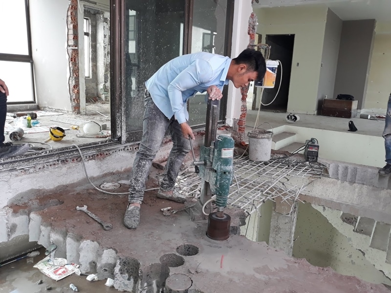 Xuyên Việt Group cung cấp dịch vụ khoan cắt bê tông cho mọi loại hình công trình
