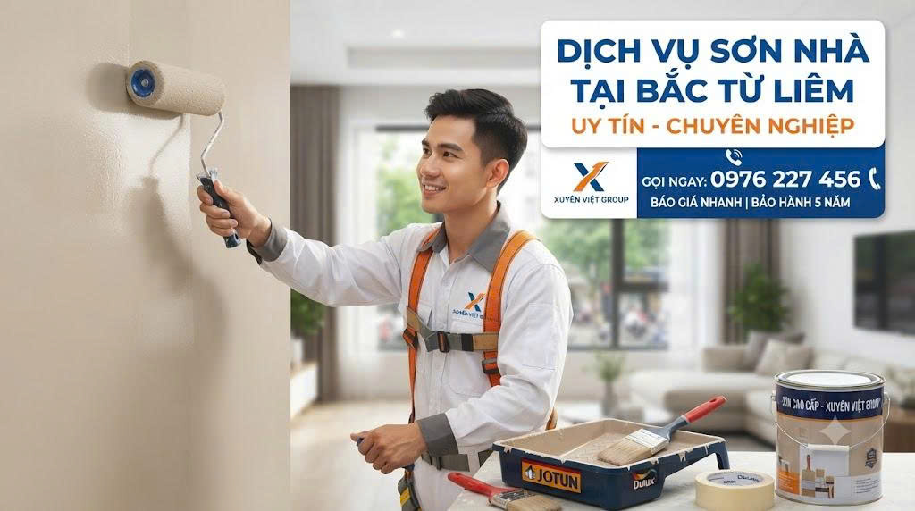 Dịch Vụ Sơn Nhà Tại Bắc Từ Liêm