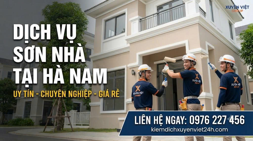 Dịch Vụ Sơn Nhà Tại Hà Nam