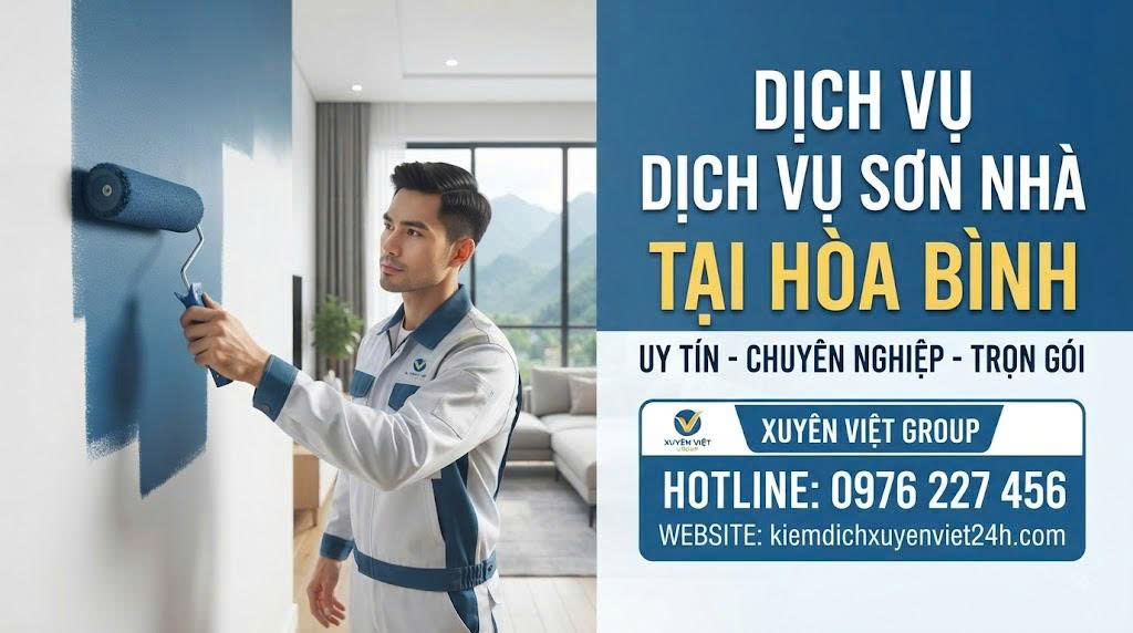 Dịch Vụ Sơn Nhà Tại Hòa Bình