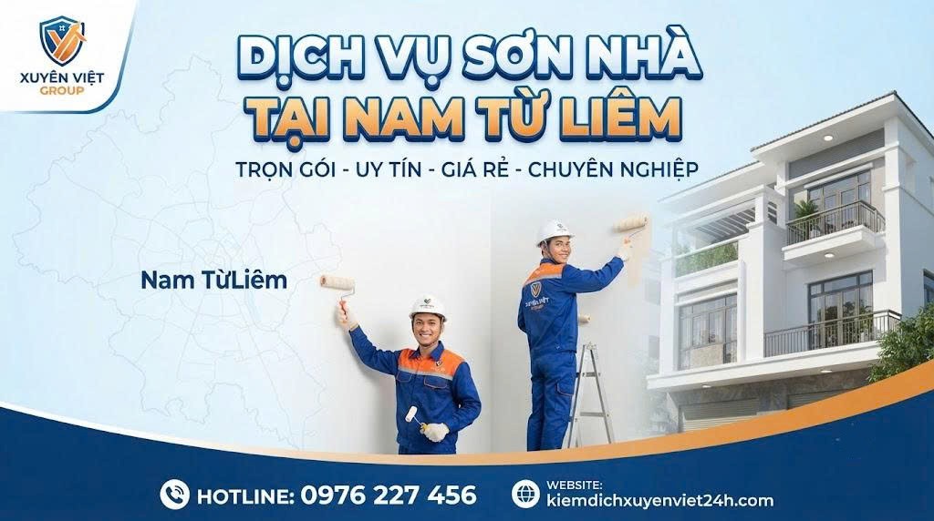 Dịch Vụ Sơn Nhà Tại Nam Từ Liêm