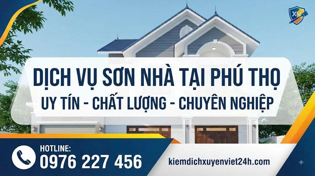 Dịch Vụ Sơn Nhà Tại Phú Thọ