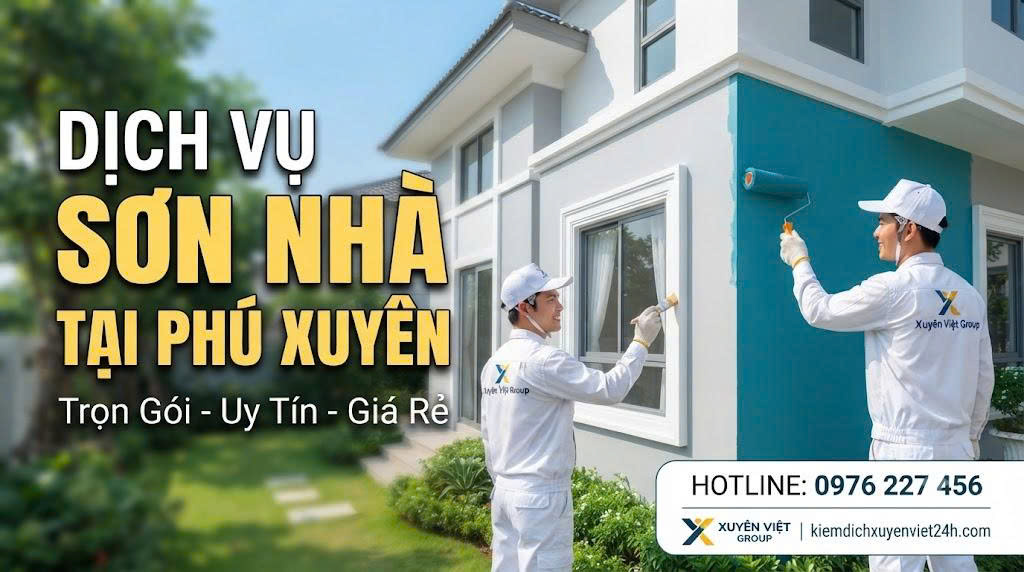 Dịch Vụ Sơn Nhà Tại Phú Xuyên