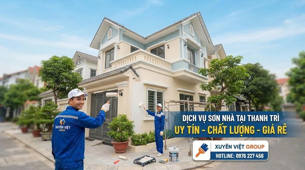 Dịch Vụ Sơn Nhà Tại Thanh Trì