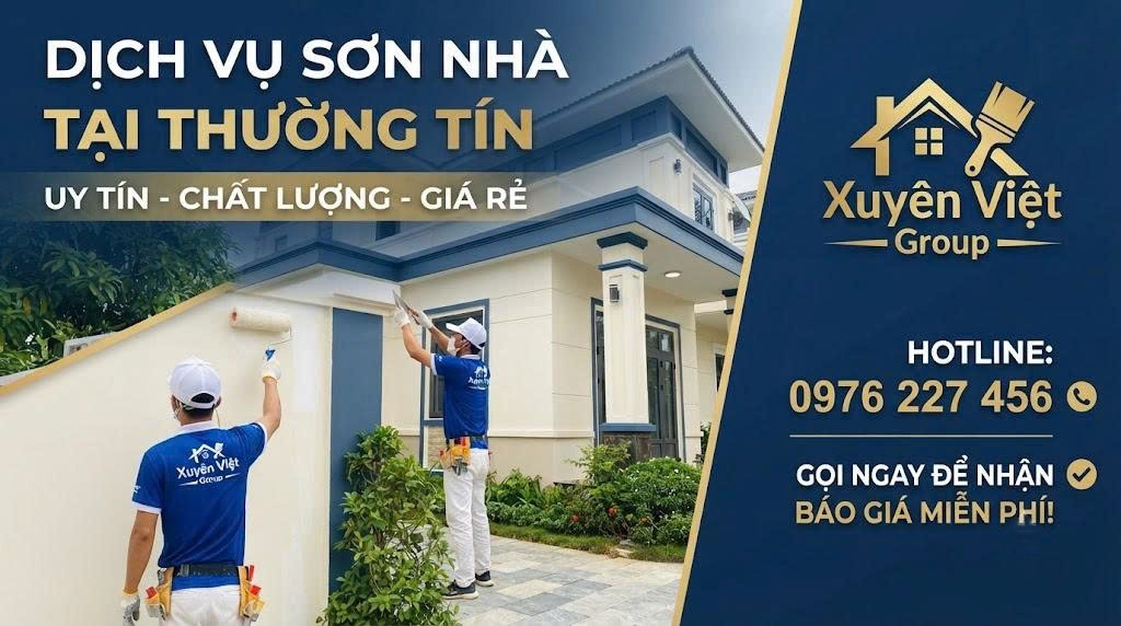 Dịch Vụ Sơn Nhà Tại Thường Tín