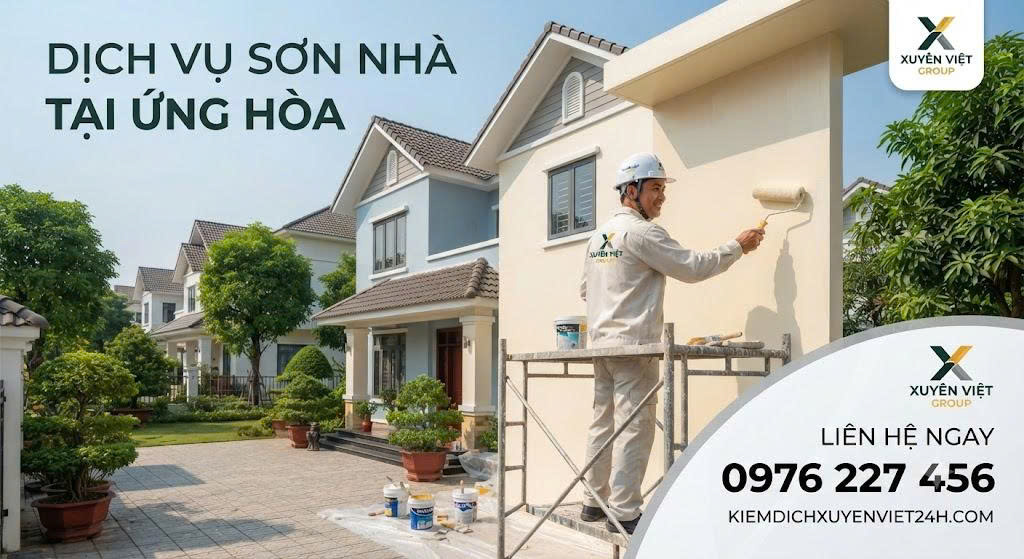 Dịch Vụ Sơn Nhà Tại Ứng Hòa