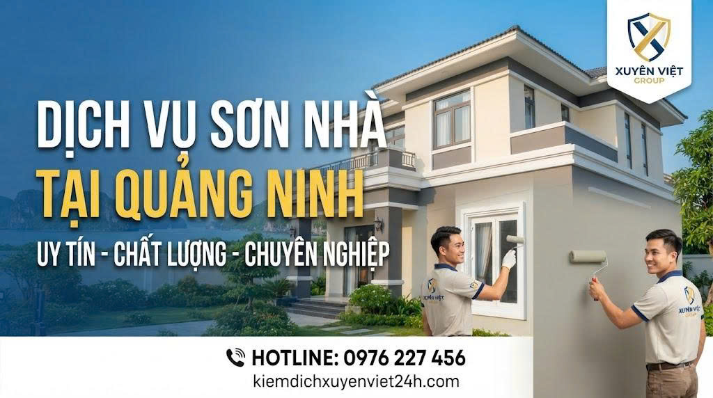 Dịch vụ sơn nhà tại Quảng Ninh
