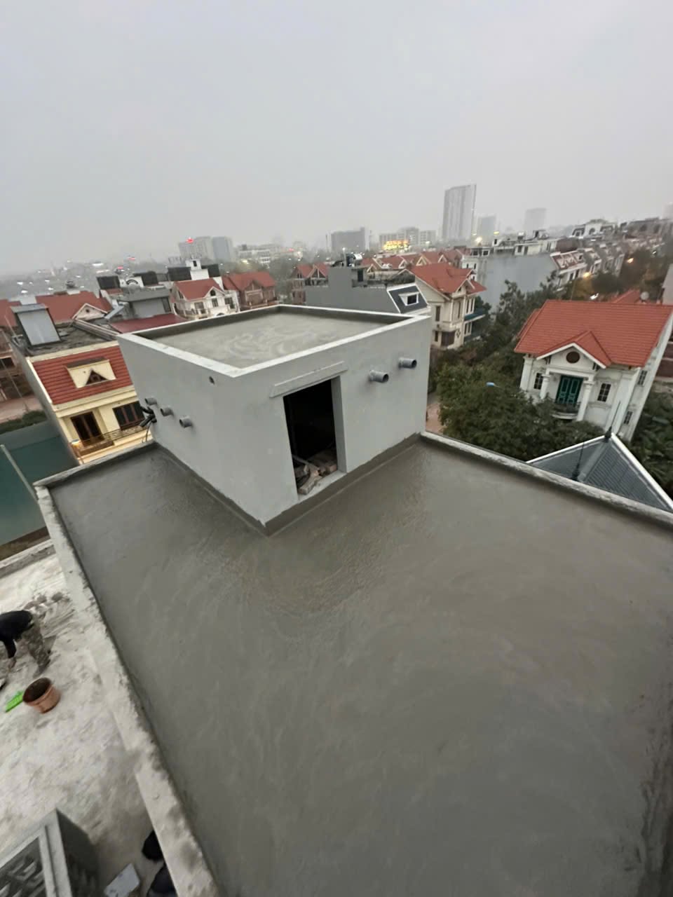 Chống thấm sân thượng tại Vũng Tàu bằng vật liệu chính hãng