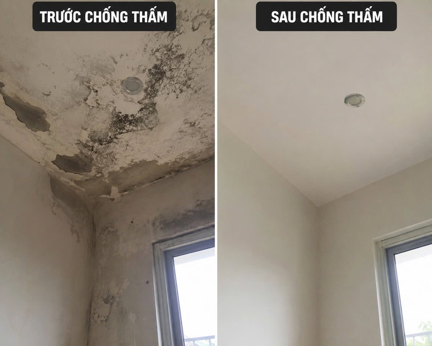 Chống dột trần nhà tại Vũng Tàu hiệu quả, cam kết hết thấm